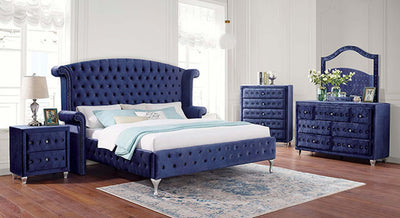Alzir Mirror In Blue