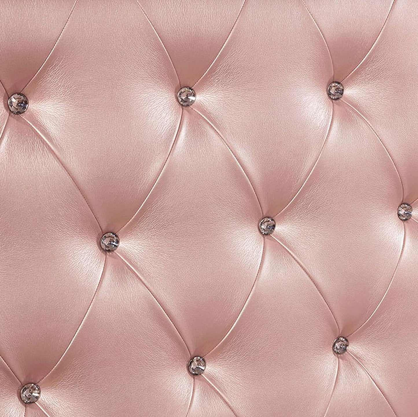 Ariston Rose Gold Upholstered Panel Bedroom Set