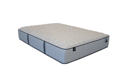 Eastman House Avalon Latex Hybrid Firm 13" mattress with quilted organic cotton surface and support features.