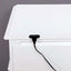 Belva Night Stand With Usb Outlet In White