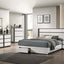 Birsfelden Bedroom Set In White and Gray