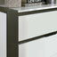 Birsfelden Bedroom Set In White and Gray