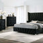 Carissa Eastern King Bed In Gray