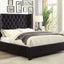 Carley Wingback Tufted Bed