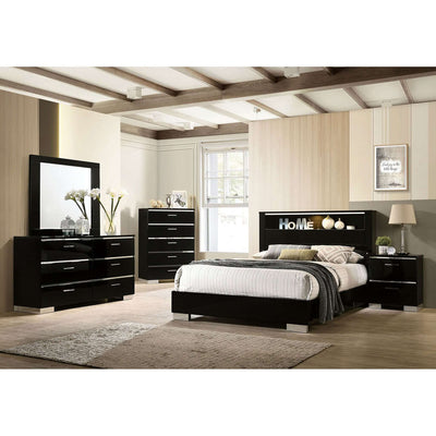 Carlie Dresser In Black and Chrome
