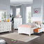 Castile Twin Bed In White