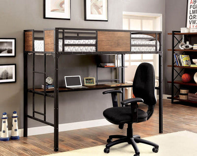 Clapton Twin Bed With Workstation