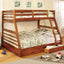 California Twin Over Full Bunk Bed In Black