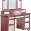 Tracy Rose Gold Vanity With Stool