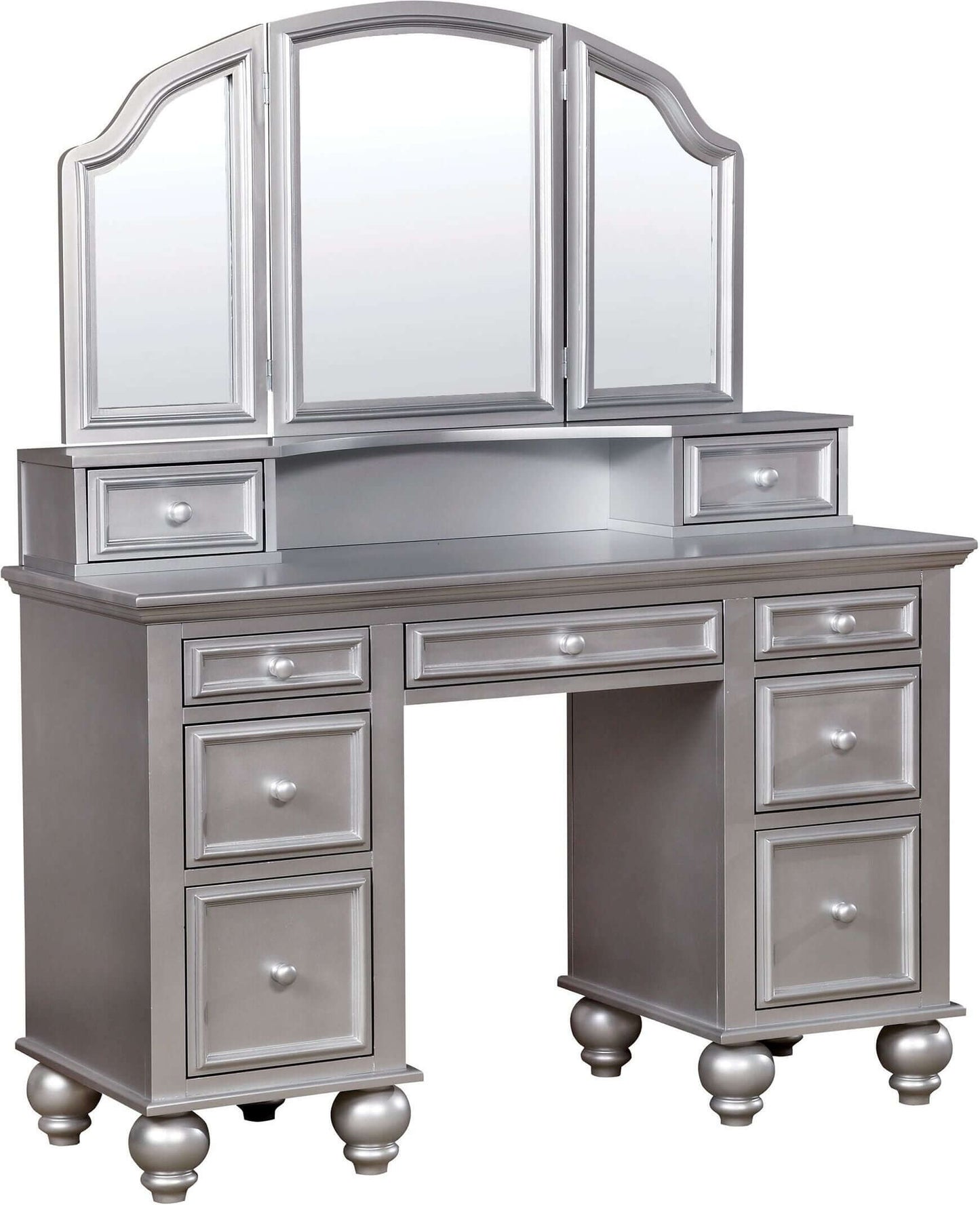 Athy Silver Vanity Dresser