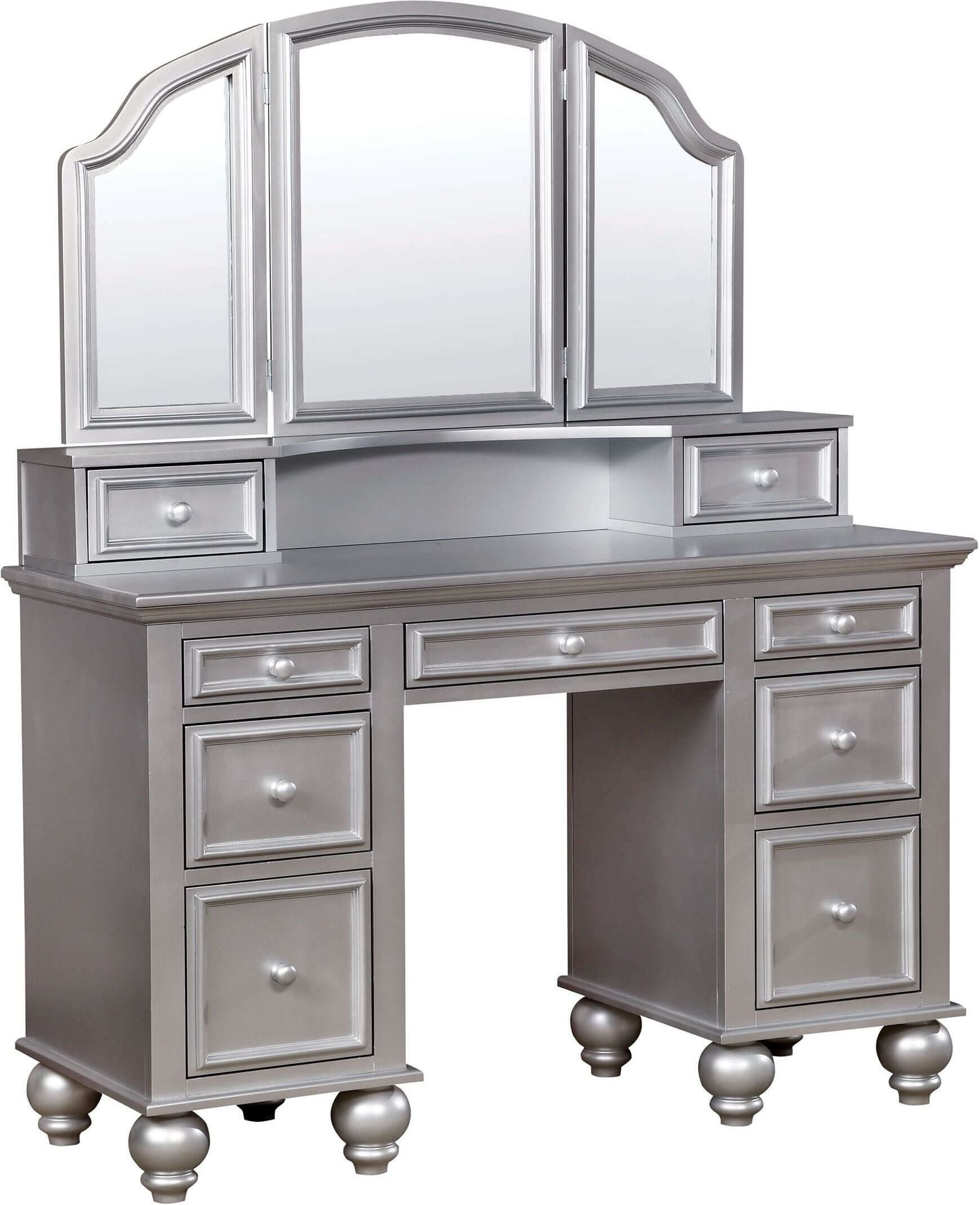 Athy Silver Vanity Dresser