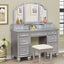 Athy Silver Vanity Dresser