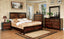 Patra Acacia and Walnut Full Panel Bed