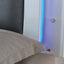 Clementine Smooth White Youth Upholstered Bedroom Set