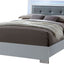 Clementine Smooth White Youth Upholstered Bedroom Set