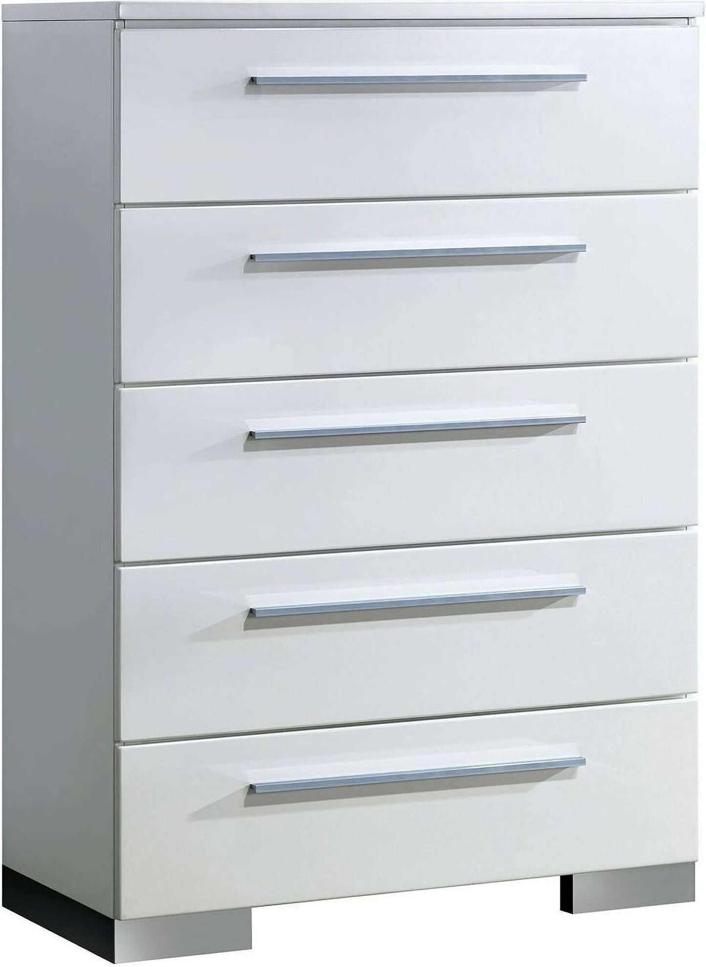 Clementine Smooth White Youth Upholstered Bedroom Set