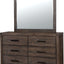 Rexburg Dark Gray Mirror