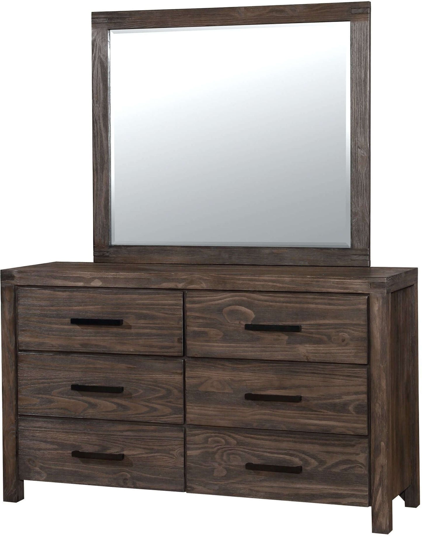 Rexburg Dark Gray Mirror