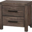 Rexburg Dark Gray Nightstand
