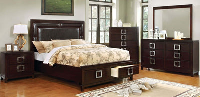 Balfour Brown Cherry Mirror