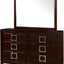 Balfour Brown Cherry Mirror