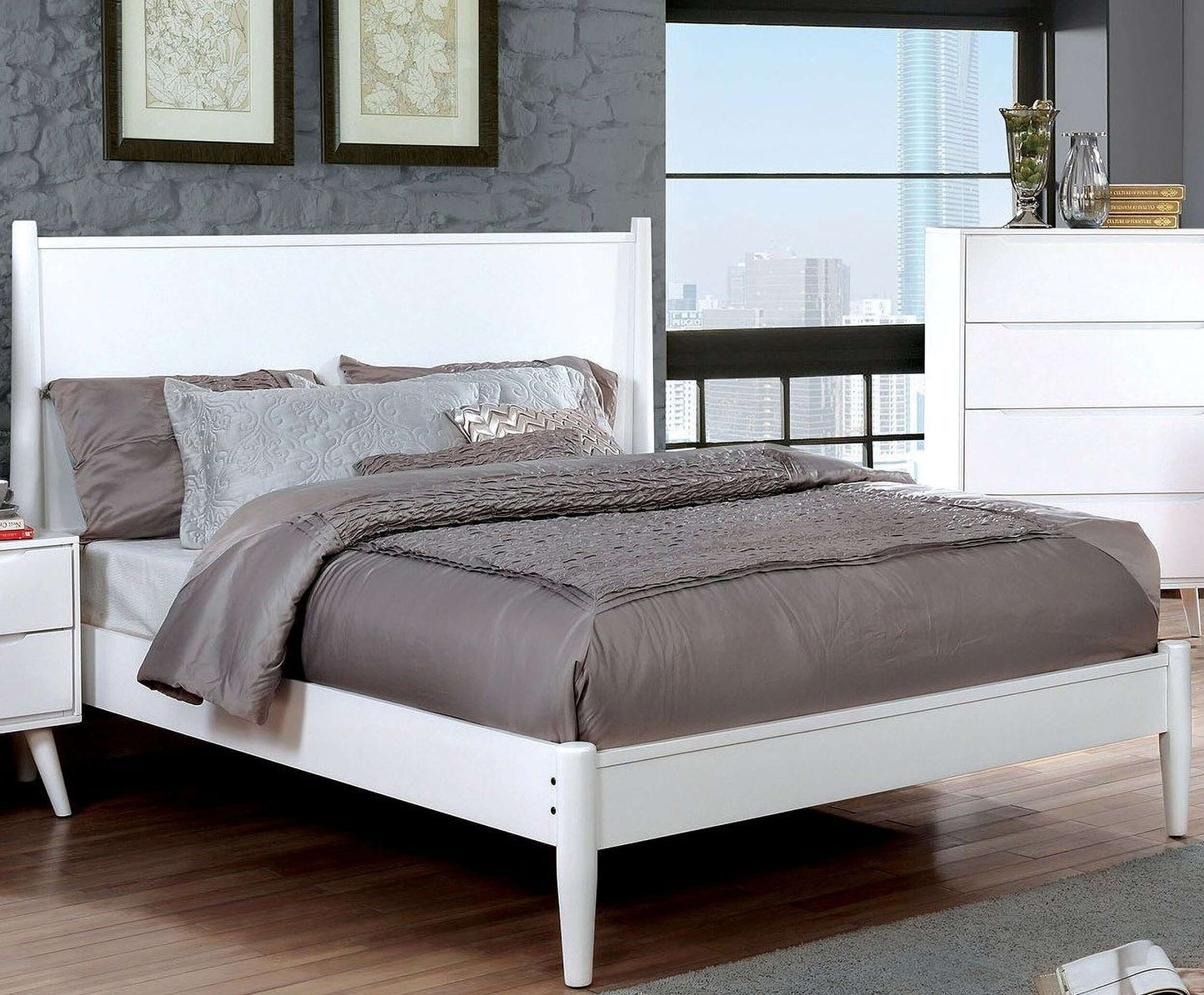 Lennart Full Bed In Oak