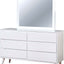 Lennart II White Mirror