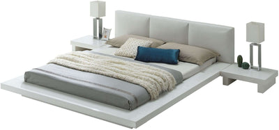 Christie High Gloss White Nightstand
