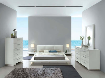 Christie High Gloss White Chest