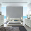 Christie High Gloss White Nightstand