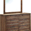 Hankinson Rustic Natural Tone Dresser