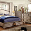 Belgrade I Queen Bed In Rustic Natural Tone and Ivory