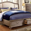 Belgrade I Queen Bed In Rustic Natural Tone and Ivory