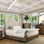 Lysandra Rustic Natural Tone Queen Sleigh Bed