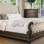 Lysandra Rustic Natural Tone Queen Sleigh Bed
