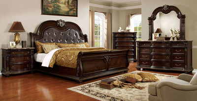 Fromberg Browns King Sleigh Bed