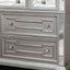 Salamanca Silver Panel Bedroom Set