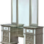 Salamanca Silver Panel Bedroom Set