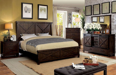 Bianca Dark Walnut Mirror