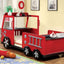 Rescuer Fire Truck Twin Bed