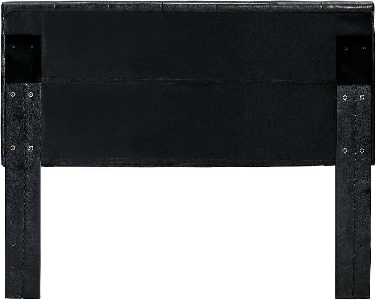 Velen II Black Twin Size Headboard