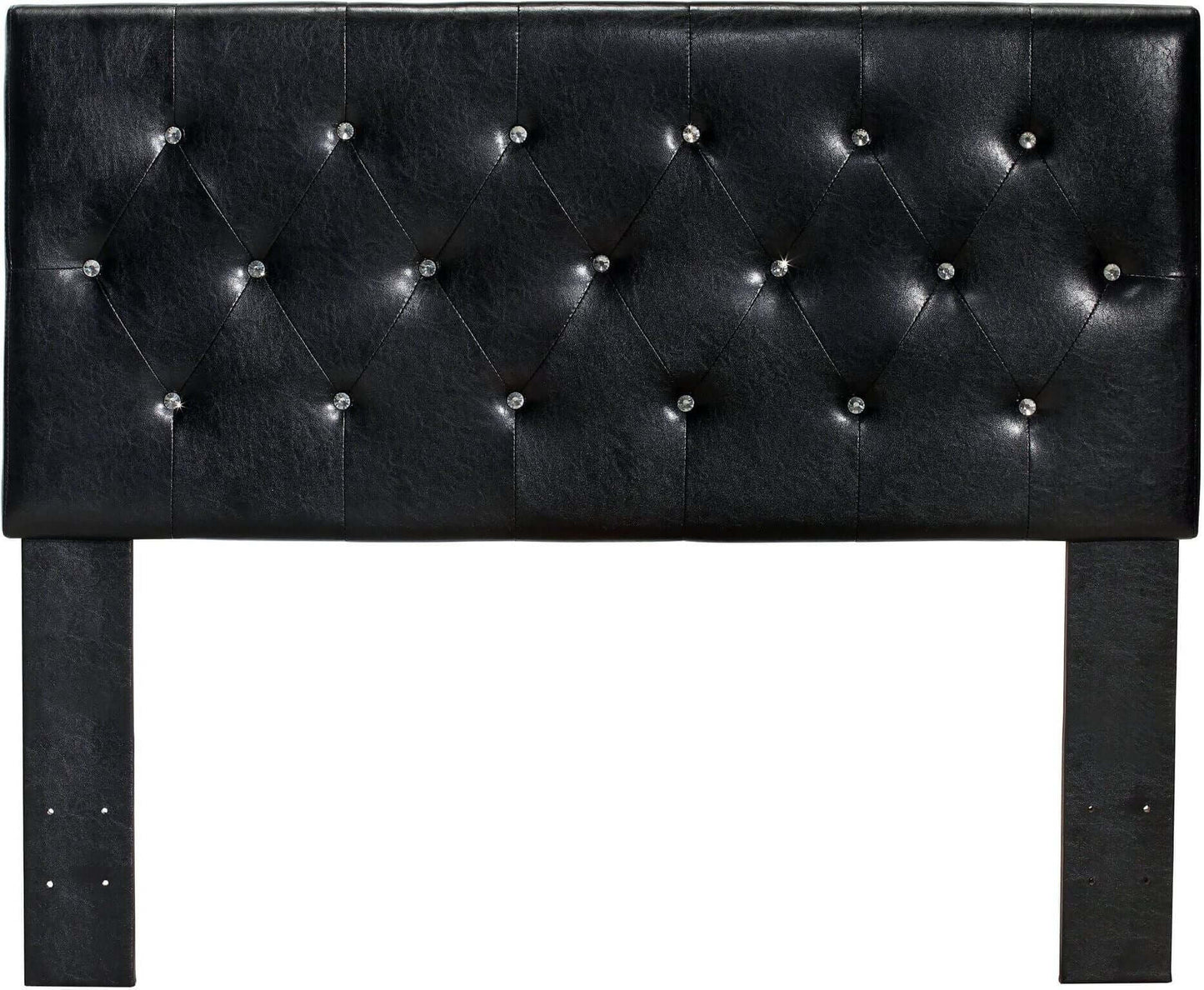 Velen II Black Twin Size Headboard