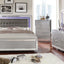 Brachium Silver Nightstand