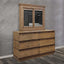 Coimbra Cabinet Mirror In Rustic Natural Tone