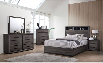Conwy Gray Panel Bedroom Set