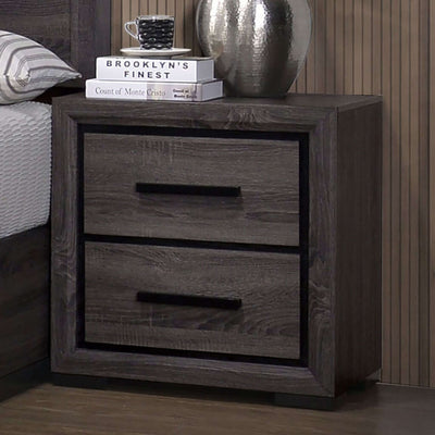 Conwy Night Stand In Gray
