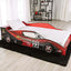 Dustrack Twin Bed In Red