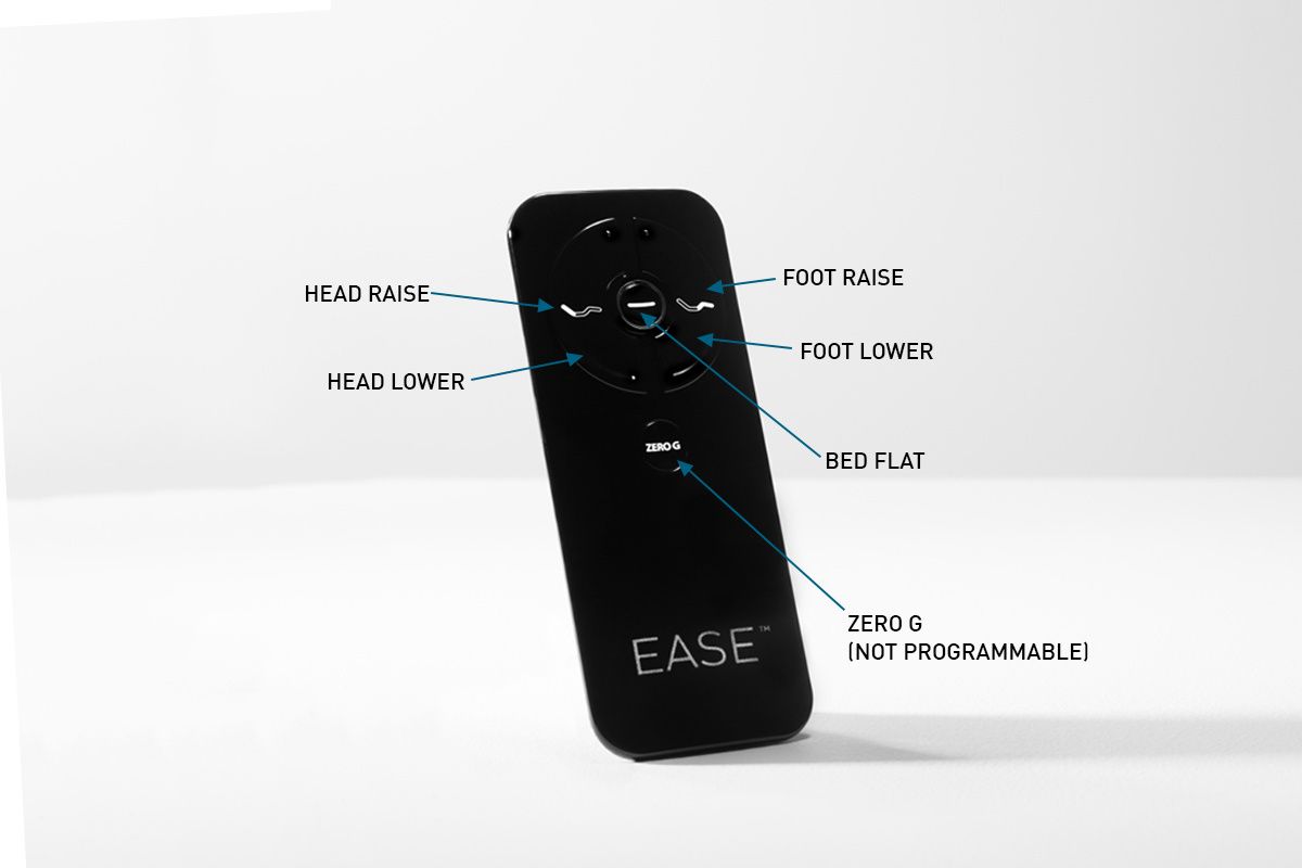 Ease® Power Bed Base by Tempur-Pedic.