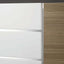Erlangen California King Bed In White and Natural