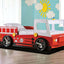 Fierstall Twin Bed In Red